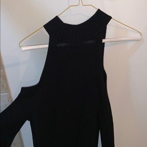 Express Off the shoulder high neck top
